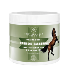 Pferde Balsam mit Teufelskralle und Cannabidiol (CBD) Pferdesalbe - in 2 Größen