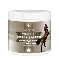 Horse balm with healing moor and devil's claw (horse ointment) - heat cream - 500ml